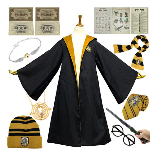 Juego De Accesorios Mágicos Para Ropa De Chal Harry Potter C