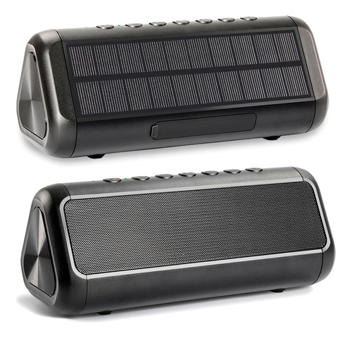 Altavoz Bluetooth Solar Portátil, Altavoz Inalámbrico De 500