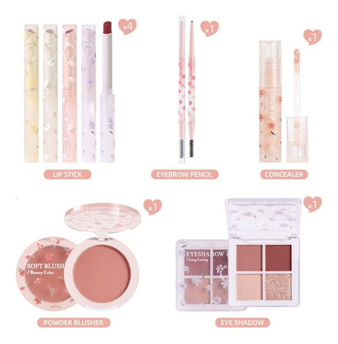 Kit De Maquillaje 8 En 1, Set Maquillaje Mujeres, Juego