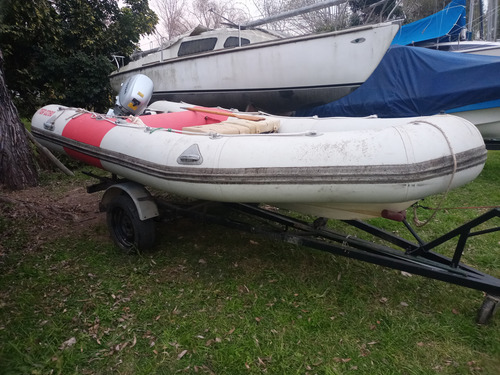 Zodiac Oro 470 Con Motor Honda 20 Hp 4t Con Trailer