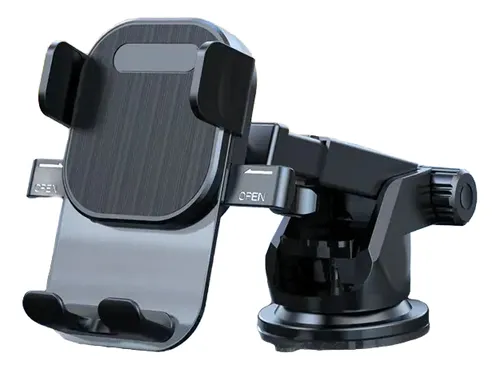 Soporte Celular P/ Auto Con Sopapa Brazo Extensible 360°
