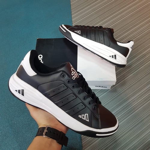 Zapatillas Adidas Nastase Negras Ropa Tenis Hombre Jordan en Mercado Libre  Colombia