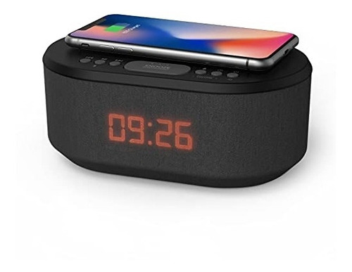 Reloj Despertador De Radio De Noche Con Cargador Usb