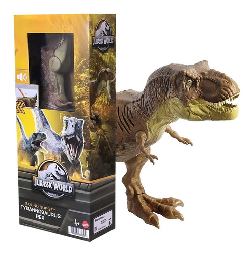 Dinossauro T-rex - Sound Surge Jurassic World - Mattel Hbk21