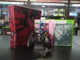 Xbox 360 Slim Hd320gb Gears Of War 3 Limited Edition