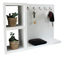 Comprar Porta Llaves Organizador Repisa Ganchos