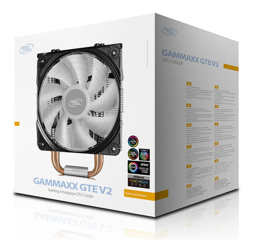 Cooler Cpu Deepcool Gammaxx Gte V2 Rgb