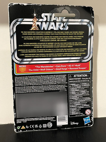 Star Wars Ig-11 The Mandalorian Retro (Usado)