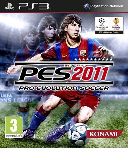 Jogo Pro Evolution Soccer 2011 Pes Ps3 Mídia Física Original