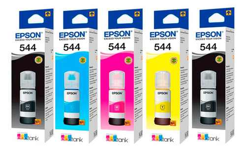 Impresora Epson L1250 Ecotank Tinta Continua 5 Tintas T544 Negro