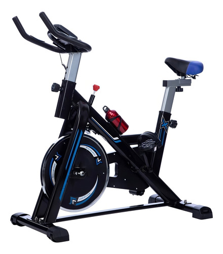 Bicicleta fija Mercado Livre Basics New Speed Q50 color azul