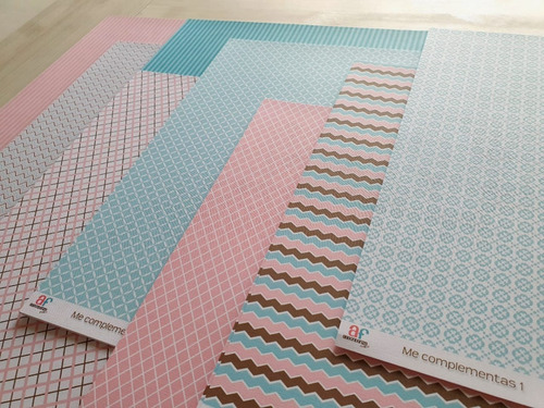 Me Complementas1 Tamaño 8x8 Papel Para Scrapbook