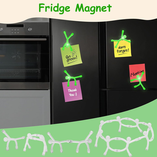 20 Imanes Para Hombres, Imanes Para Refrigerador Que Brillan