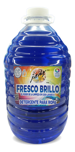 Detergente Liquido Ropa Fresco Brillo 5 Litros Plim33t5