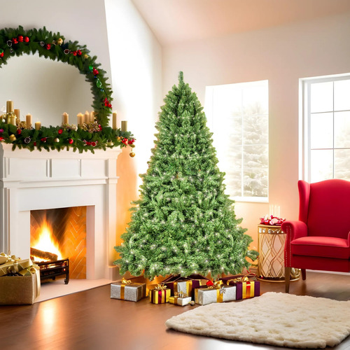 Árbol De Navidad Artificial Oyamel Verde Frondoso Calidad Pr