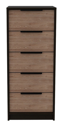 Cómoda 5 Cajones Kaia Wengue/miel