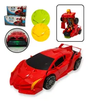 Comprar Auto  Robots Luz Movimiento  Juguete 