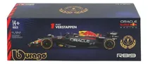 Comprar Bburago 1\u002F24 Auto F1 Red Bull Rb19 Verstappen Casco Acrílica Edición Especial Campeón Grand Prix Abu Dhabi