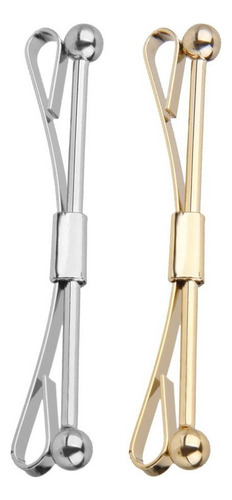 2 Piezas Pasador De Clip Broche Barra Pin Accesorios Para