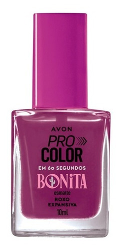 Avon - Pro Color - Esmalte Bonita - Roxo Expansiva