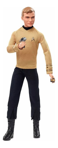 Barbie Collector Star Trek Capitão Kirk Ken Filme