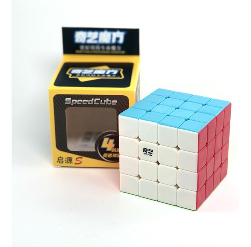 Cubo Mágico 4x4x4 Profissional Qiyi Qiyuan S Colorido