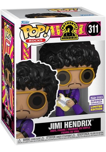 Funko Pop! Jimi Hendrix (2023 Summer Convention Edition)