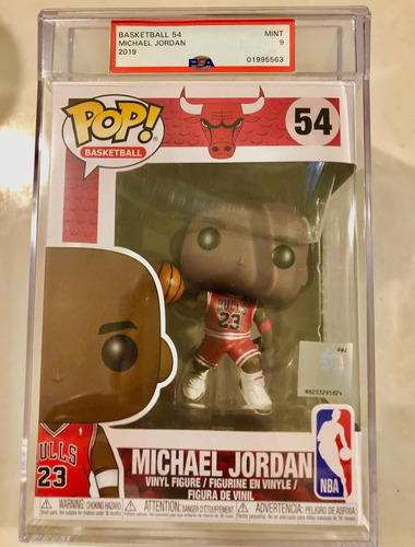 Michael Jordan Funko Pop 54 Psa 9 De Coleccion