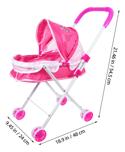 Cochecito De Bebé Con Sombrilla Para Niños, Cochecito Plegab