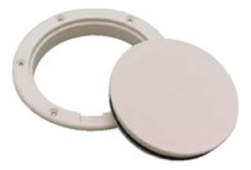 Seachoice Pry-up Deck Plate (color: Blanco Artico Tamaño: