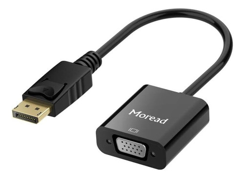 Adaptador Displayport A Vga 1080p Fhd Cable Dp A Vga