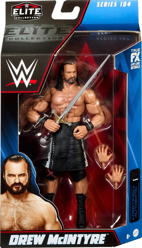 Mattel Wwe Drew Drew Mcintyre Elite Collection Figur De Acci