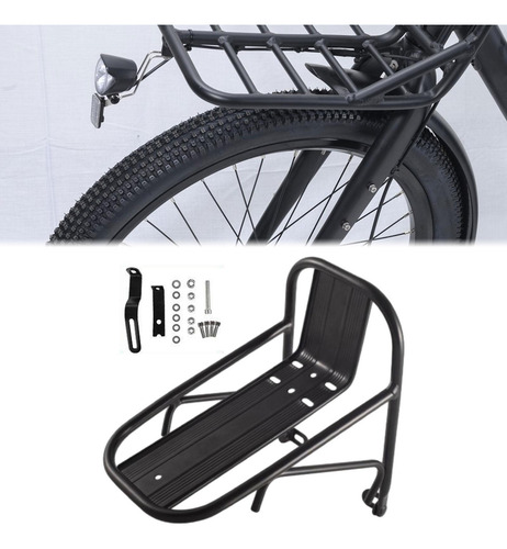 Portaequipajes Delantero Para Bicicleta Portaequipajes