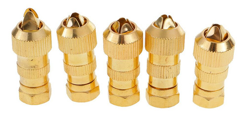 2x 5 Piezas Tv Conectores Rg6 Rg59 Tv Cable Enchufe Apretón