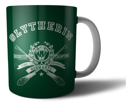 Taza De Cerámica - Harry Potter Slytherin Hogwarts