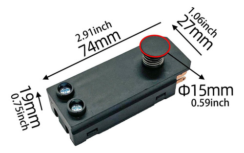 Conjunto De Interruptor De Encendido Botón De Interruptor