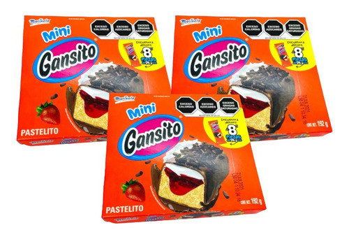 Mini Gansito 24 P 24 G C/u Marinela