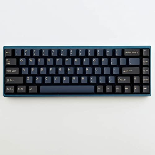 Hyekit Keycaps 171 Teclas Blue Samurai Custom Keycaps Abs Mx