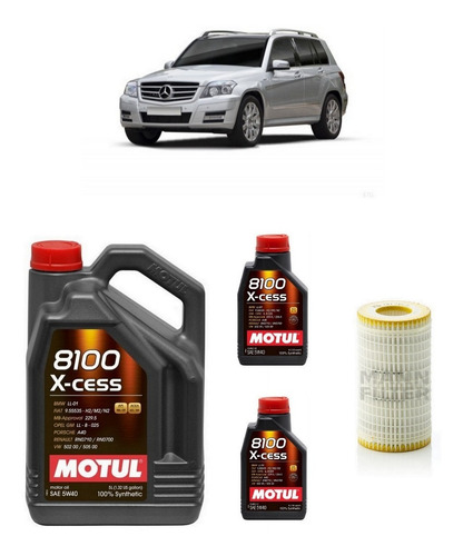 Service Mercedes Benz Glk300 + Filtro Aceite + Escaneo Revis