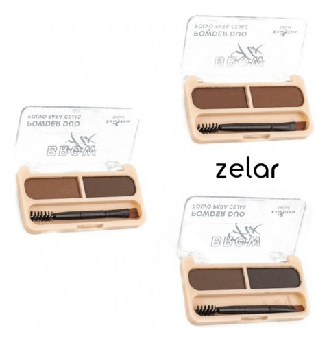 3 Brow Fix Powder Duo Italia Deluxe