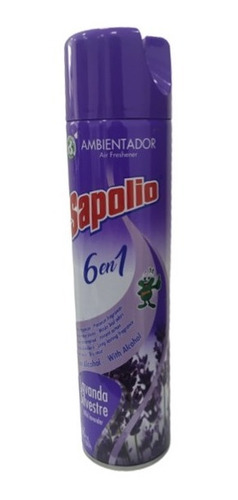 Ambientador Sapolio 6 En 1 Lavanda Silvestre 360ml