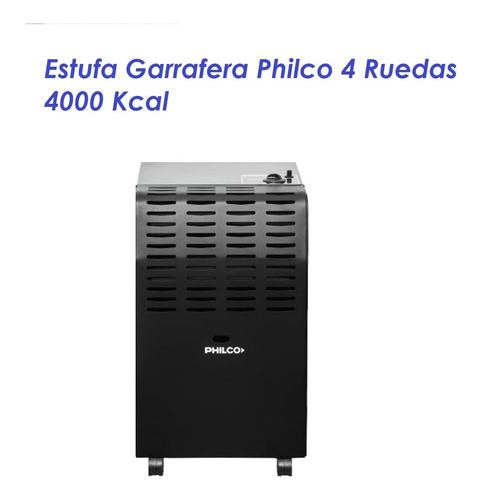 Estufa Garrafera Portatil Gas Envasado 4000kl Phga4000gep