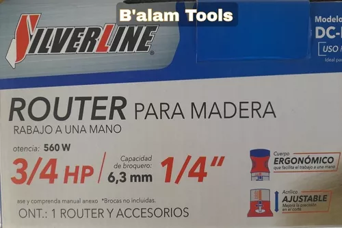 ROUTER PARA MADERA - Silverline México
