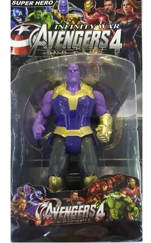 Muñeco Figura Vengadores Hormiga Thanos Articulados 15cms 