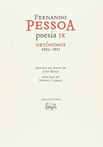Libro Poesía Ix Ortónimos 1902 1913 De Pessoa Fernando Abada