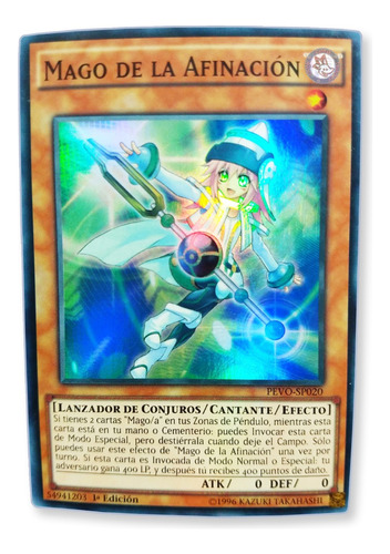 Yugi-oh! Tuning Magician Pevo-en020 Super