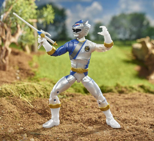 Lunar Wolf Power Rangers Wild Force Lightning Collection (Usado)