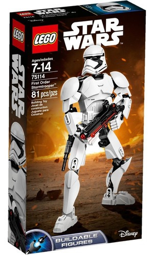 Lego Star Wars Construcción First Order Stormtrooper 75114 J