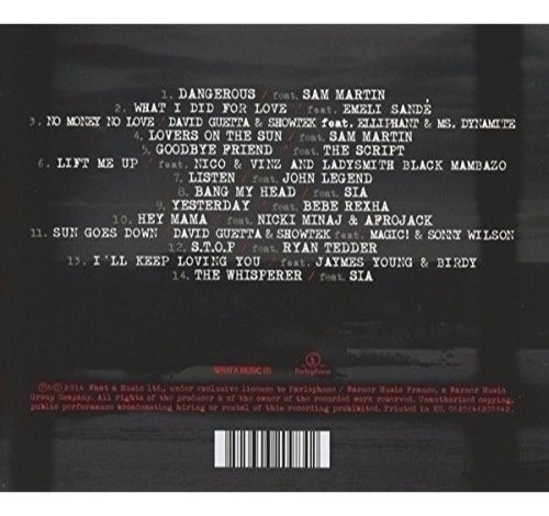 Cd David Guetta Listen - Original Novo