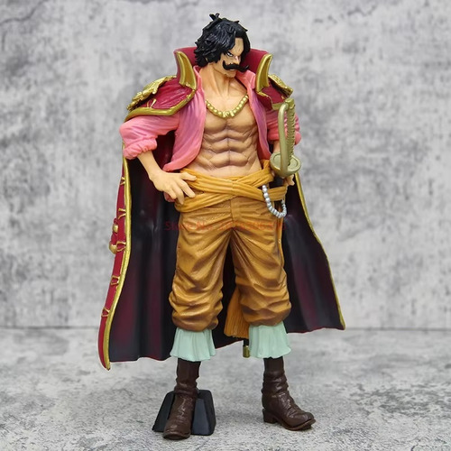 Action Figure One Piece Gol D Roger Rei Dos Piratas 21cm